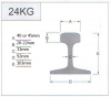 Крепежная пластина для рельса Messer 24 кг - st-e.info - Каменск-Уральский