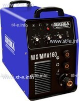 Сварочный полуавтомат инверторный одноблочный Brima MIG/MMA-160 - st-e.info - Каменск-Уральский