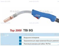 Горелка для полуавтоматической сварки TBI 8G-blue-RGZ, длина 5 метров - st-e.info - Каменск-Уральский