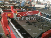 Портальный станок скоростной плазменной резки метала ST-1325UF - st-e.info - Каменск-Уральский