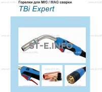 Горелка для полуавтоматической сварки TBI XP 463-S , длина 3 m. - st-e.info - Каменск-Уральский