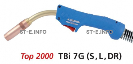 Горелка для полуавтоматаTBi 7G Short (короткая), длина рукава 5м - st-e.info - Каменск-Уральский
