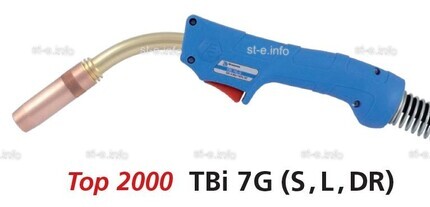 Горелка для полуавтомата TBi 7G Short, длина 4 метра - st-e.info - Каменск-Уральский