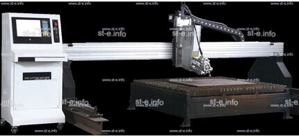 Шести-осевая портальная машина термической резки металла ST-BEVEL3580-SE(2500х6000мм) - st-e.info - Каменск-Уральский