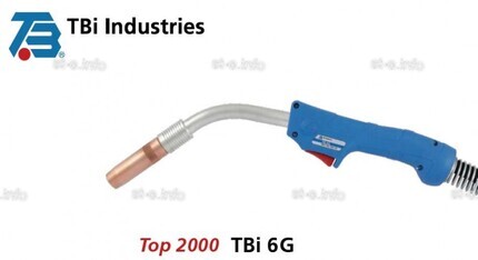 Горелка для полуавтоматической сварки TBi 6G, длина 3 метра - st-e.info - Каменск-Уральский