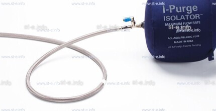 Односторонняя заглушка с трубкой и клапаном ISO 30" (765 mm)  - st-e.info - Каменск-Уральский