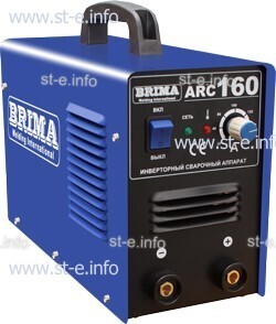 Сварочный аппарат Brima (инвертор) ARC 160 - st-e.info - Каменск-Уральский