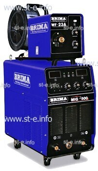 Сварочный инверторный полуавтомат Brima MIG-500 - st-e.info - Каменск-Уральский