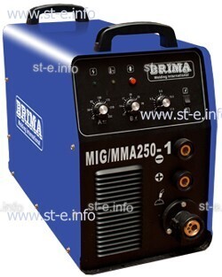 Сварочный инверторный полуавтомат BRIMA MIG/MMA 250-1 (220) - st-e.info - Каменск-Уральский